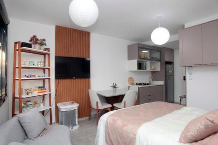 Studio à venda com 35m², 1 quarto e 1 vagaStudio - Sala / Quarto