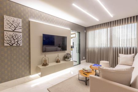 Apartamento à venda com 87m², 3 quartos e 2 vagasSala