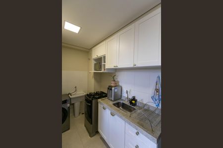 Apartamento para alugar com 34m², 1 quarto e sem vagaCozinha Americana - Área de Serviço