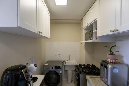 Apartamento para alugar com 34m², 1 quarto e sem vagaCozinha Americana - Área de Serviço