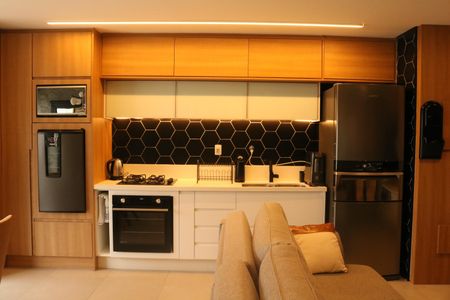 Apartamento à venda com 63m², 2 quartos e 1 vagaSala e Cozinha Integrada