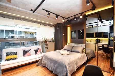 Studio à venda com 30m², 1 quarto e 1 vagaStudio
