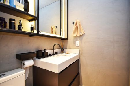 Studio à venda com 30m², 1 quarto e 1 vagaBanheiro social
