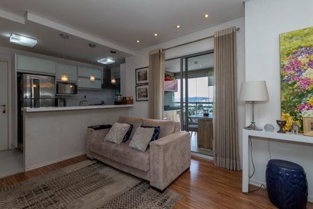 Apartamento à venda com 61m², 2 quartos e 2 vagasSala