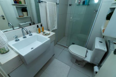 Apartamento à venda com 61m², 2 quartos e 2 vagasBanheiro