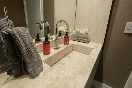 Lavabo de apartamento à venda com 3 quartos, 173m² em Vila Leopoldina, São Paulo