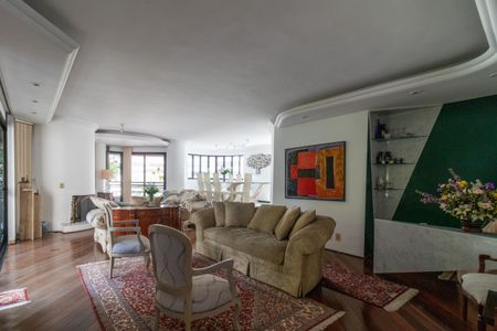 Sala de apartamento à venda com 3 quartos, 215m² em Perdizes, São Paulo