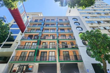 Apartamento para alugar com 38m², 1 quarto e sem vaga Apartamento para alugar com 38m², 1 quarto e sem vagaFachada