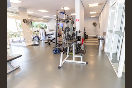 Apartamento para alugar com 50m², 1 quarto e 1 vaga Apartamento para alugar com 50m², 1 quarto e 1 vagaÁrea comum - Academia