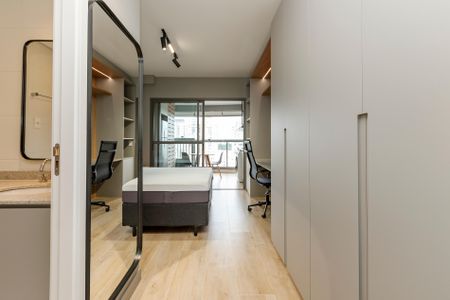 Apartamento para alugar com 32m², 1 quarto e 1 vaga Apartamento para alugar com 32m², 1 quarto e 1 vagaStudio