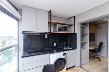 Apartamento para alugar com 32m², 1 quarto e 1 vaga Apartamento para alugar com 32m², 1 quarto e 1 vagaVaranda