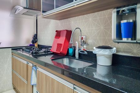 Apartamento à venda com 65m², 2 quartos e 2 vagasCozinha 