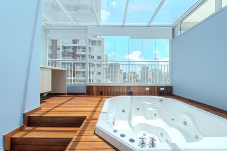 Apartamento para alugar com 97m², 1 quarto e 1 vagaBanheiro 1