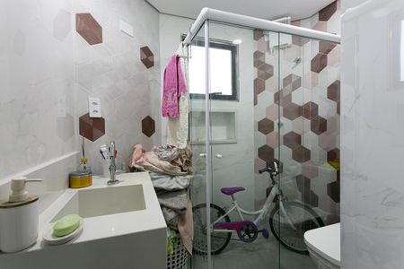 Apartamento à venda com 85m², 3 quartos e 1 vagaBanheiro da Suíte