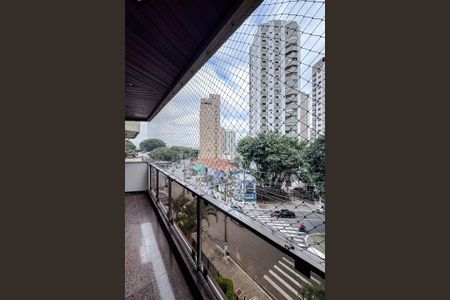 Varanda da Sala de apartamento para alugar com 4 quartos, 185m² em Tatuapé, São Paulo