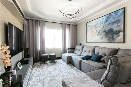 Sala de casa à venda com 3 quartos, 338m² em Jardim Textil, São Paulo