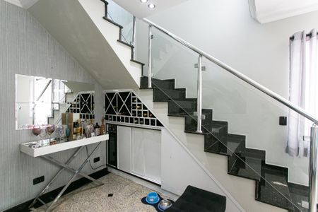 Sala de casa à venda com 3 quartos, 338m² em Jardim Textil, São Paulo