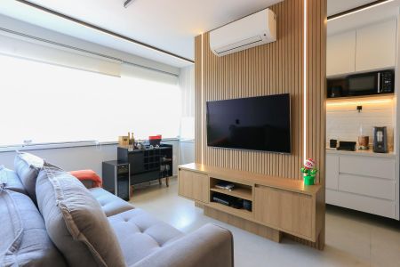 Apartamento à venda com 46m², 2 quartos e 1 vaga Apartamento à venda com 46m², 2 quartos e 1 vagaSala