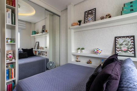 Apartamento à venda com 108m², 3 quartos e 2 vagasQuarto 3