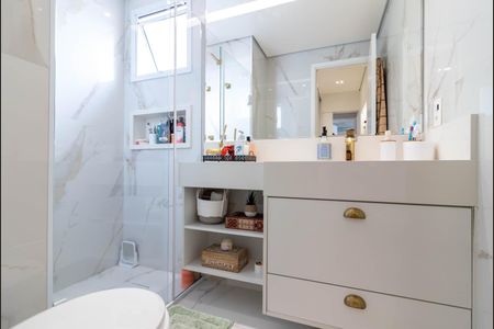 Apartamento à venda com 108m², 3 quartos e 2 vagasBanheiro da Suíte