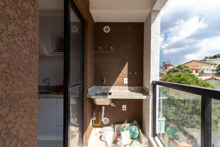 Apartamento à venda com 28m², 1 quarto e sem vagaVaranda