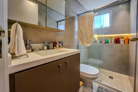 Apartamento à venda com 86m², 2 quartos e 2 vagasBanheiro/quarto 1