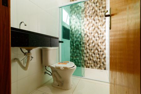 Casa à venda com 107m², 3 quartos e 2 vagasBanheiro da Suíte 3