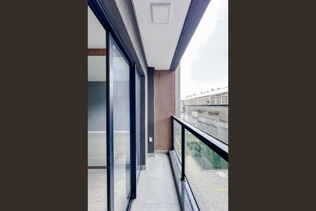 Apartamento à venda com 27m², 1 quarto e sem vagaVaranda