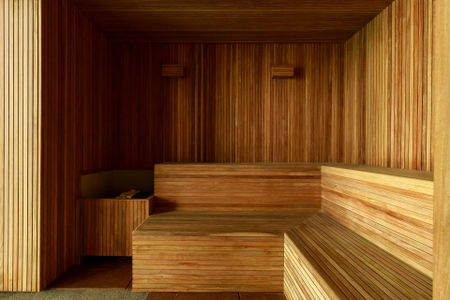 Apartamento à venda com 163m², 3 quartos e 3 vagas Apartamento à venda com 163m², 3 quartos e 3 vagasÁrea comum -Sauna