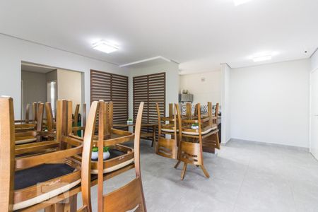 Apartamento à venda com 58m², 2 quartos e 1 vagaÁrea comum - Salão de festas
