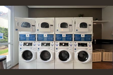 Studio à venda com 35m², 1 quarto e 1 vagaLavanderia