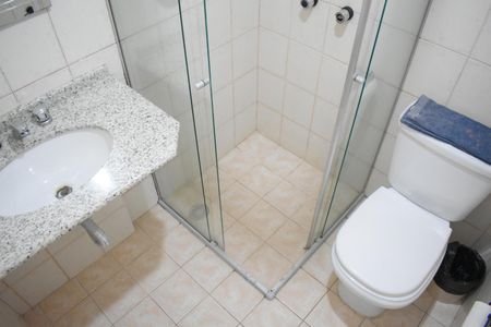 Studio para alugar com 36m², 1 quarto e 1 vaga Studio para alugar com 36m², 1 quarto e 1 vagaBanheiro