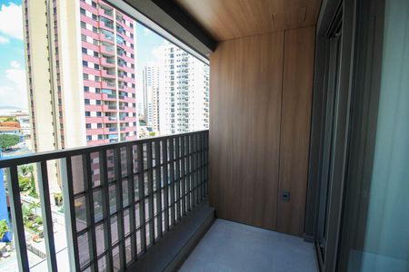 Studio para alugar com 25m², 1 quarto e sem vagaVaranda 