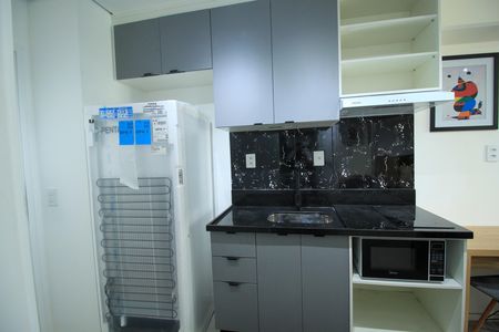 Studio para alugar com 25m², 1 quarto e sem vagaCozinha