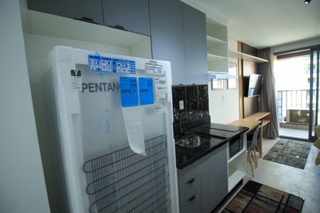 Studio para alugar com 25m², 1 quarto e sem vagaCozinha