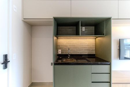Studio para alugar com 28m², 1 quarto e sem vagaCozinha
