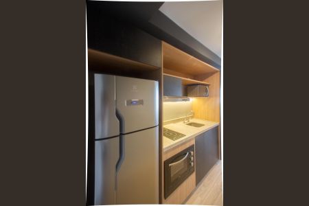 Studio à venda com 33m², 1 quarto e sem vagaCozinha