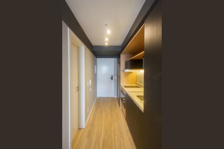 Studio à venda com 33m², 1 quarto e sem vagaCozinha