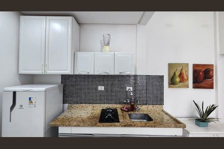 Apartamento para alugar com 50m², 1 quarto e 1 vaga Apartamento para alugar com 50m², 1 quarto e 1 vagaDetalhe da cozinha