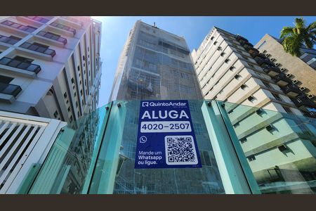 Apartamento para alugar com 50m², 1 quarto e 1 vaga Apartamento para alugar com 50m², 1 quarto e 1 vagaFachada