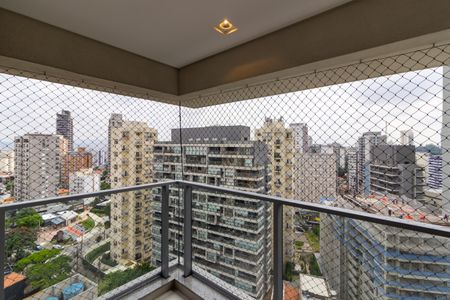 Apartamento à venda com 122m², 2 quartos e 2 vagasVista/Varanda da Suíte 1