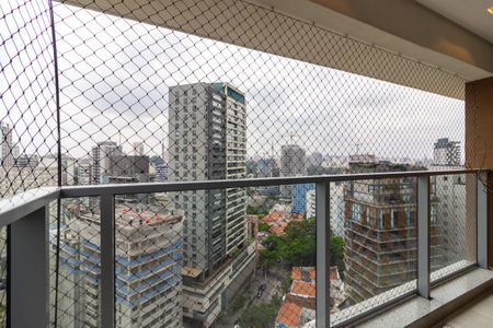 Apartamento à venda com 122m², 2 quartos e 2 vagasVista/Varanda da Suíte 1