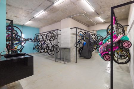 Apartamento à venda com 122m², 2 quartos e 2 vagasÁrea comum - Bicicletario