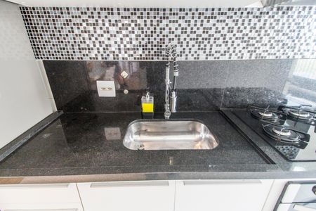 Apartamento para alugar com 76m², 1 quarto e 1 vagaDetalhe da cozinha