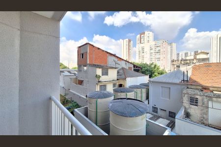 Apartamento à venda com 38m², 2 quartos e sem vagaVaranda