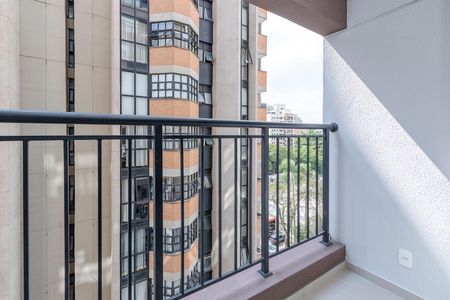 Studio para alugar com 25m², 1 quarto e sem vagaVaranda