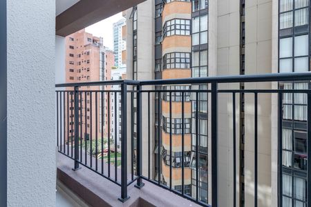 Studio para alugar com 25m², 1 quarto e sem vagaVaranda