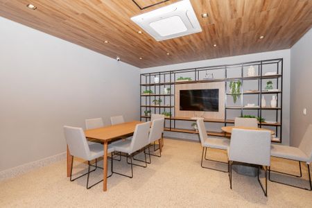 Studio para alugar com 25m², 1 quarto e sem vagaÁrea comum - Salão de festas