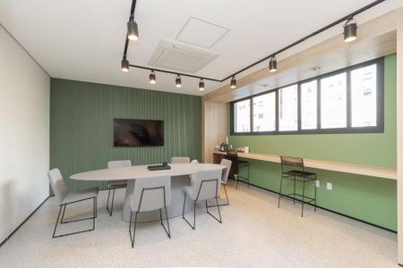 Studio para alugar com 25m², 1 quarto e sem vagaCoworking