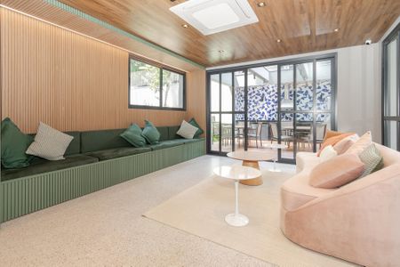 Studio para alugar com 25m², 1 quarto e sem vagaÁrea comum - Salão de festas